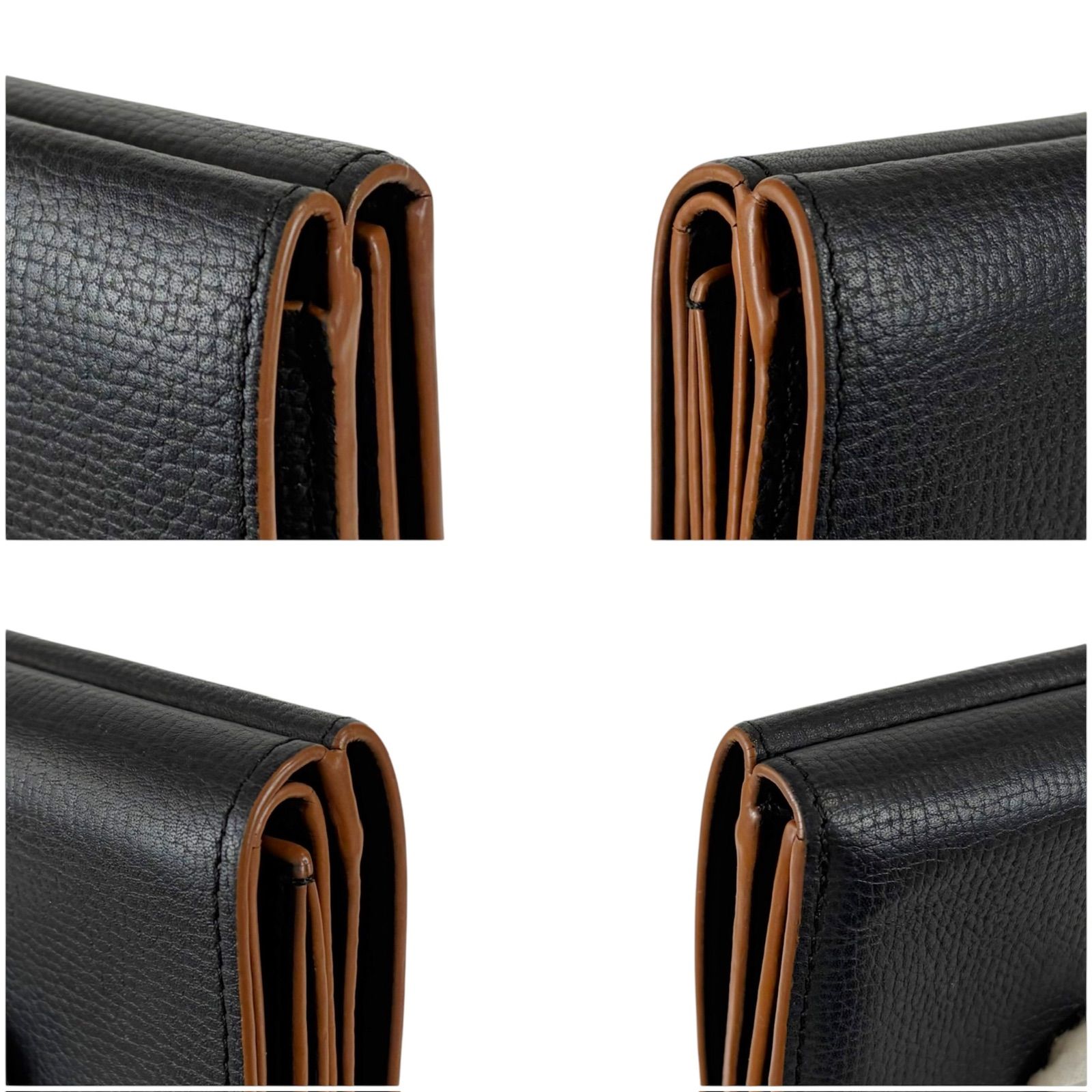 ロエベ LOEWE トライフォールドウォレット バーティカルウォレット 三つ折り財布 コンパクトウォレット シルバー金具 ロエベ LOEWE トライフォールドウォレット バーティカルウォレット 三つ折り財布 コンパクトウォレット シルバー金具