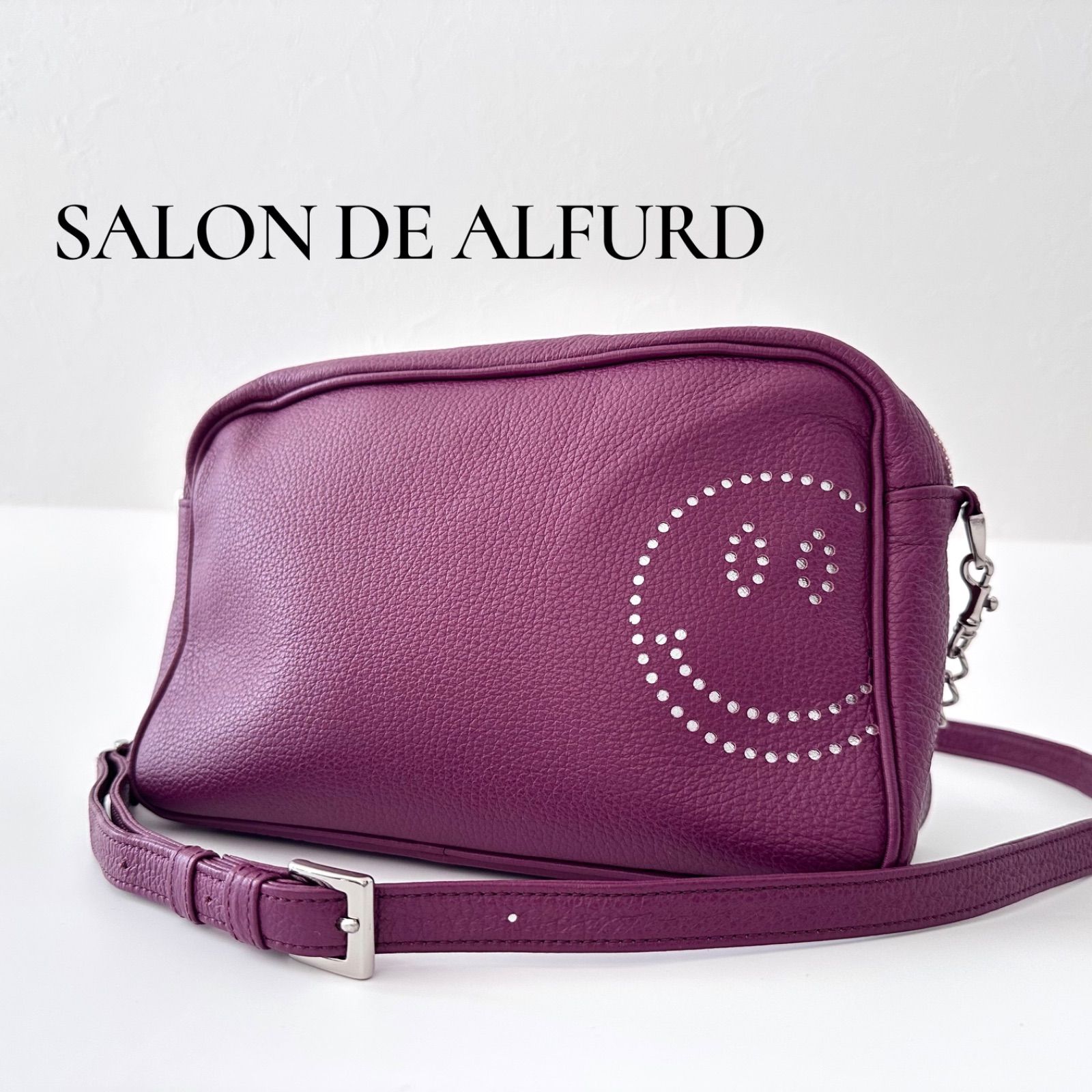 サロンドアルファード SALON DE ALFURD スマイル スクエアポシェット