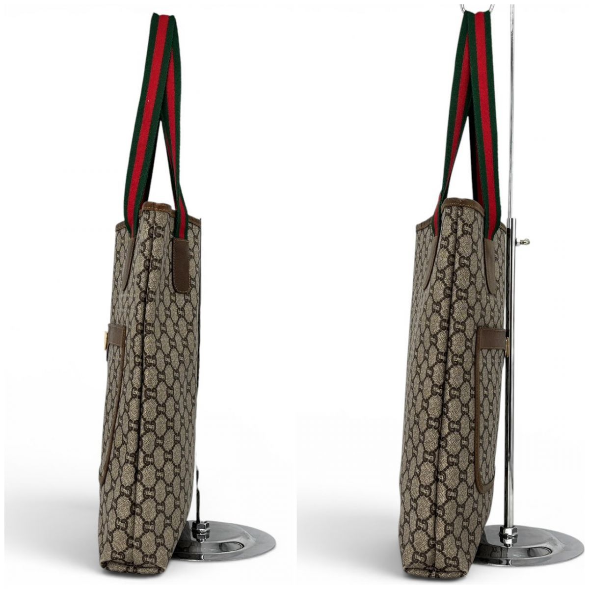 時を超える余裕】 GUCCI PLUS トートバッグ オールドグッチ GG