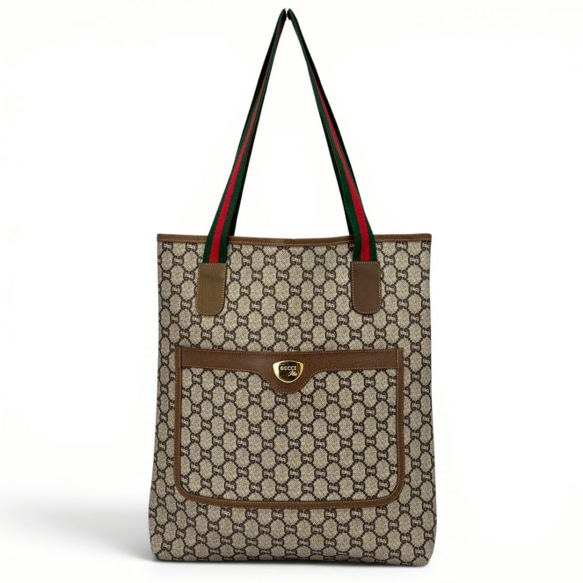 時を超える余裕】 GUCCI PLUS トートバッグ オールドグッチ GG 