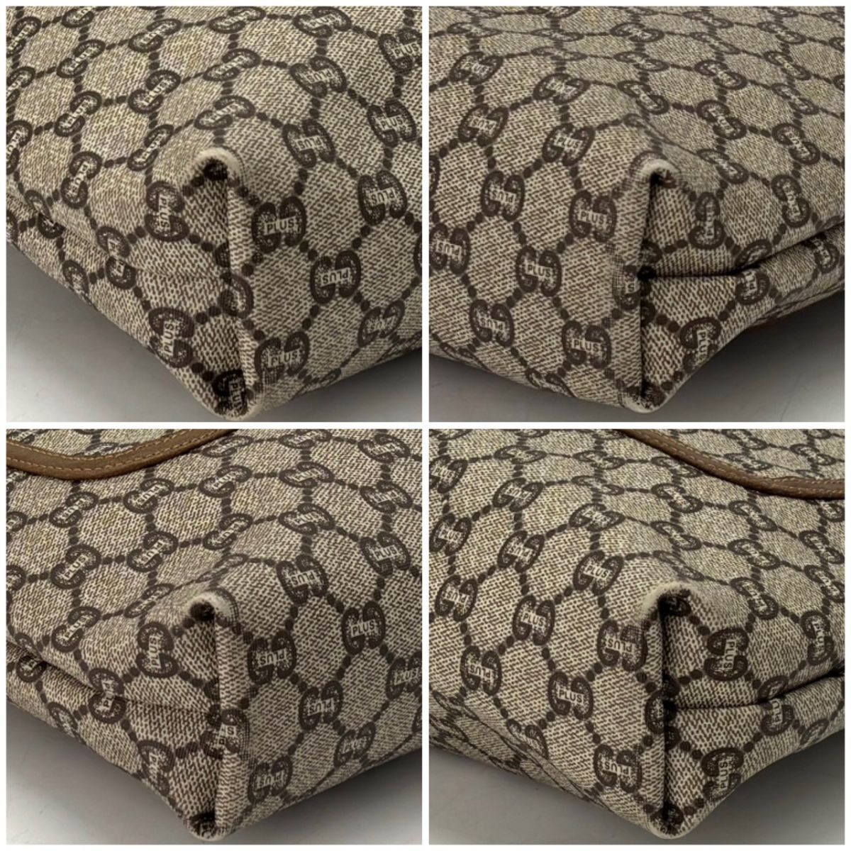 時を超える余裕】 GUCCI PLUS トートバッグ オールドグッチ GG