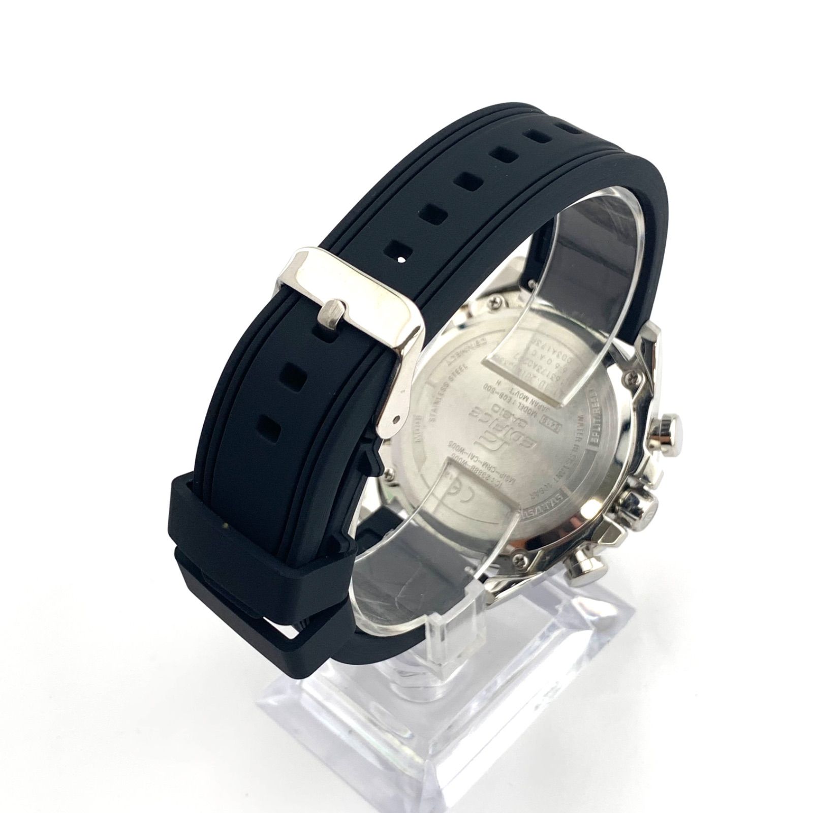 中古】CASIO EDIFICE EQB-500 タフソーラー スマートフォン連絡不可 