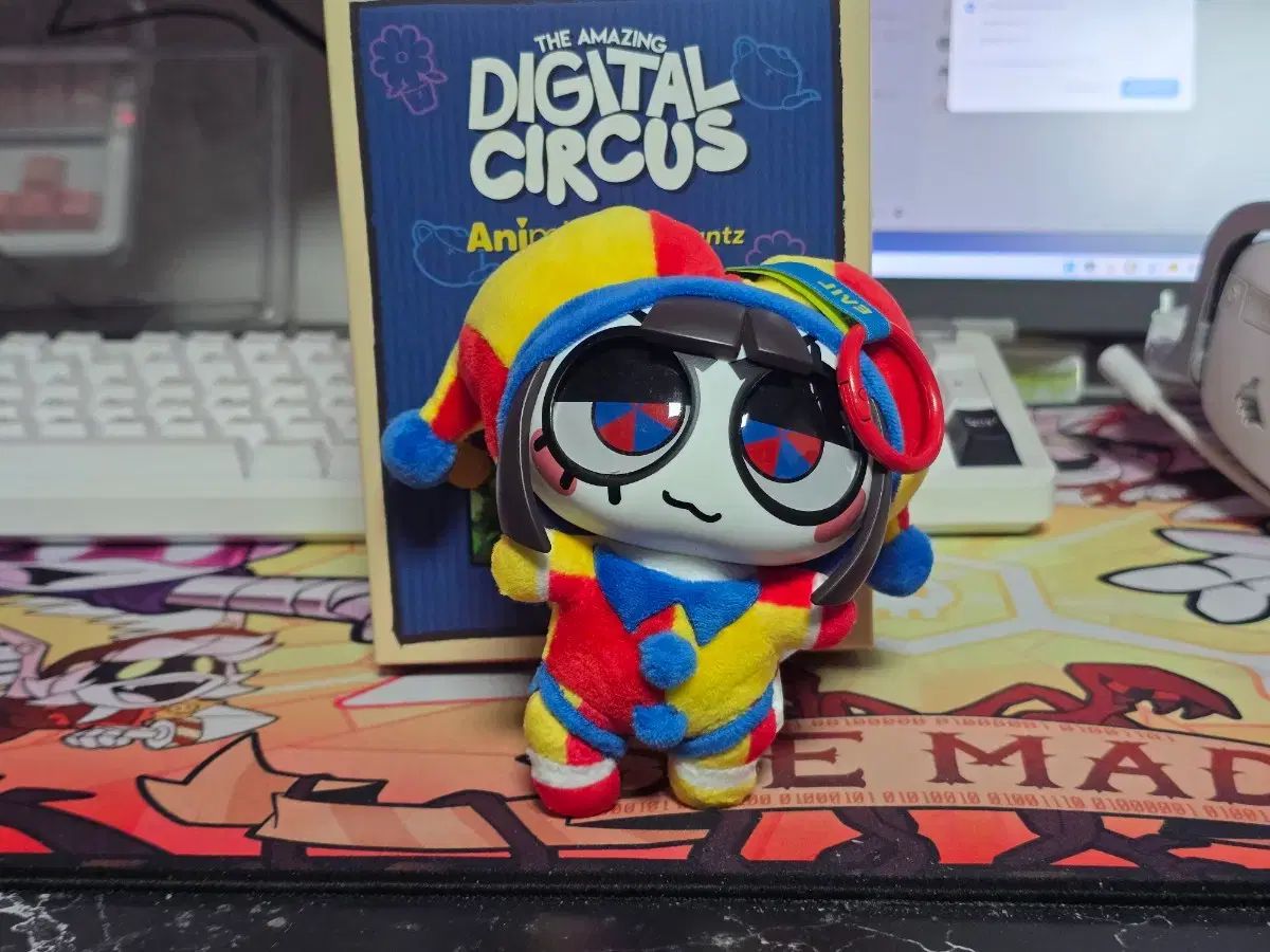 デジタルサーカス フォームニ アニミニーズ ペンダント イーヴル ぬいぐるみ キーホルダー フォーム 부부 ディサ