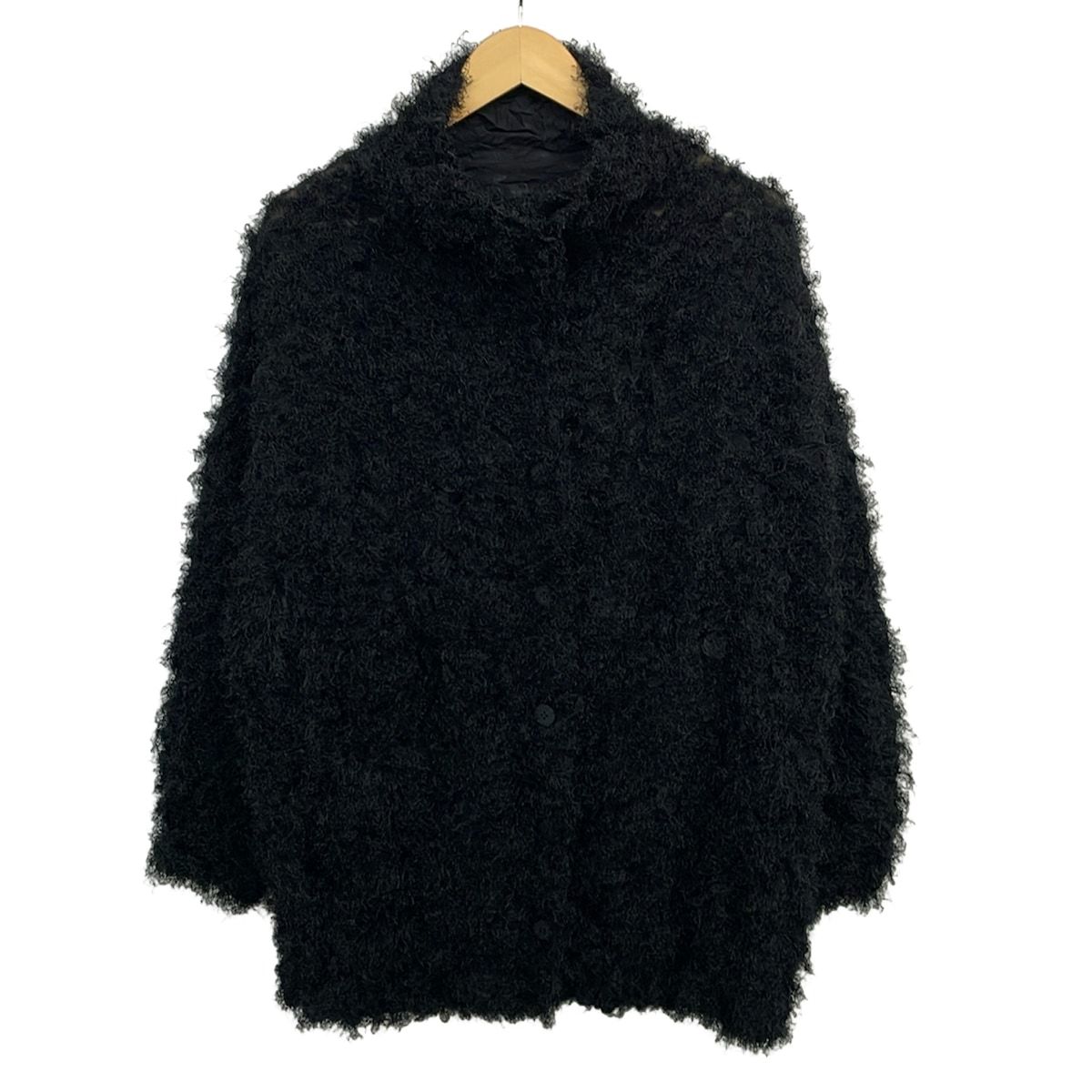 ISSEYMIYAKE(イッセイミヤケ) カーディガン サイズ2 M レディース美品 - 黒 長袖