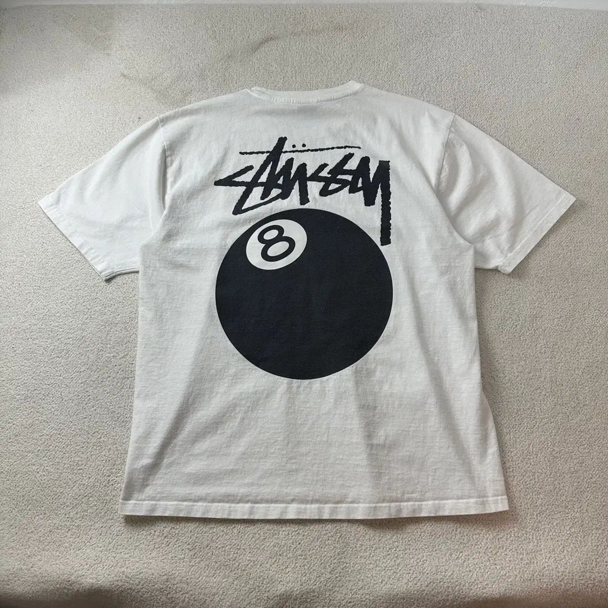 100 STUSSY ステューシー Eight ボール 半袖 Tシャツ