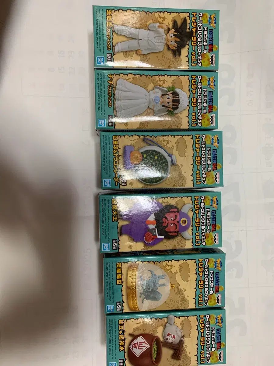 ワールドコレクタブル ドラゴンボール トレジャー リリー1 まとめ売り 未開封