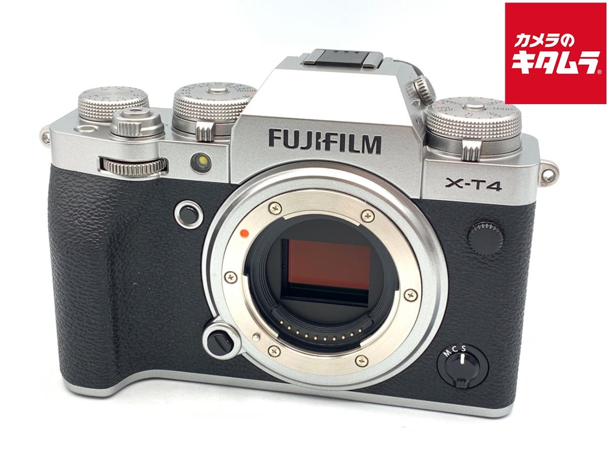 【中古】 【良品】 フジフイルム X-T4 ボディ シルバー