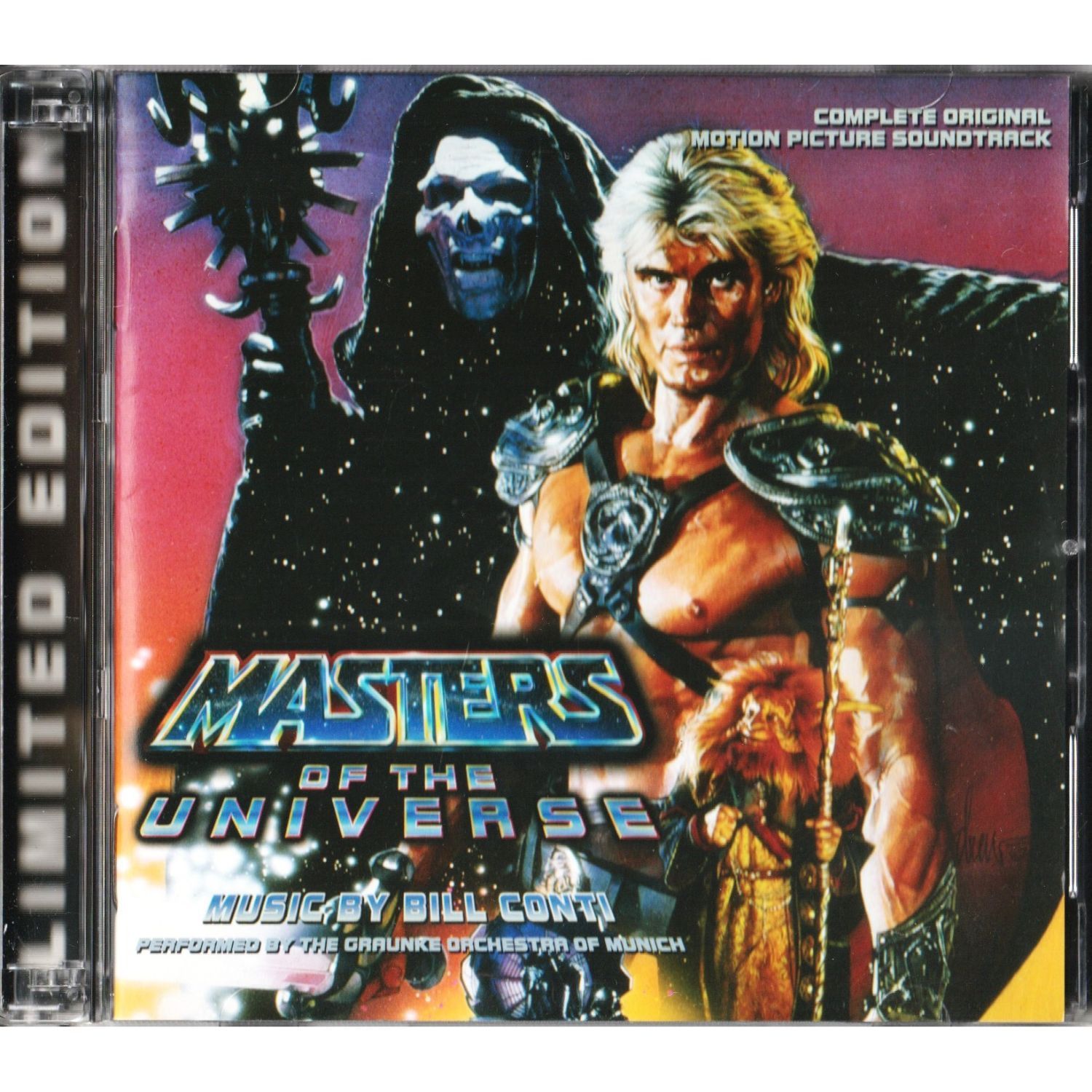 【送料無料】　マスターズ　超空の覇者　オリジナル・サウンドトラック CD　限定版 ・ 2枚組 （輸入盤）　ビル・コンティ　COMPLETE SOUNDTRACK Masters of the Universe Bill Conti　サントラ　OST