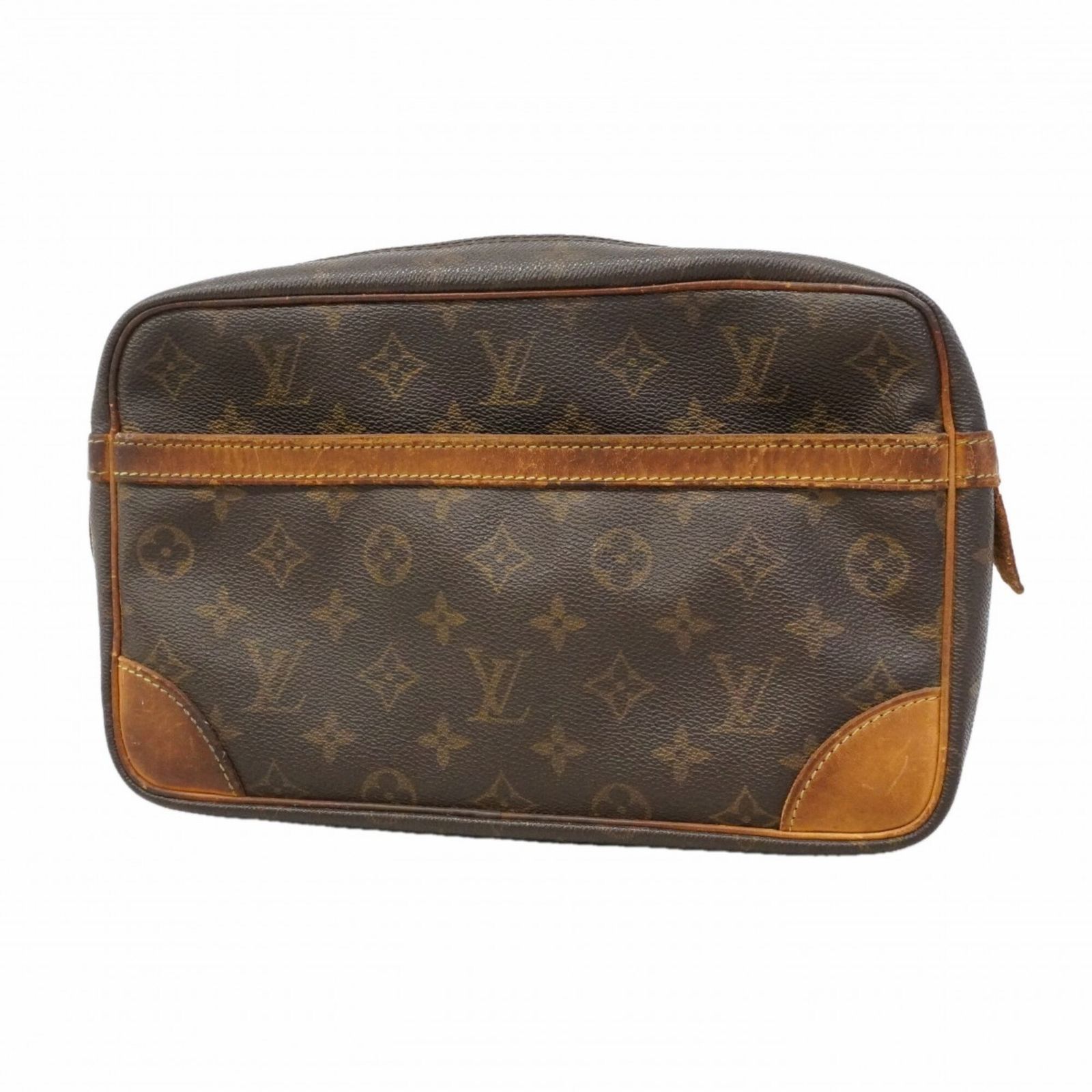 ルイ・ヴィトン(Louis Vuitton) ルイ・ヴィトン クラッチバッグ モノグラム コンピエーニュ28 M51845 ブラウンメンズ
