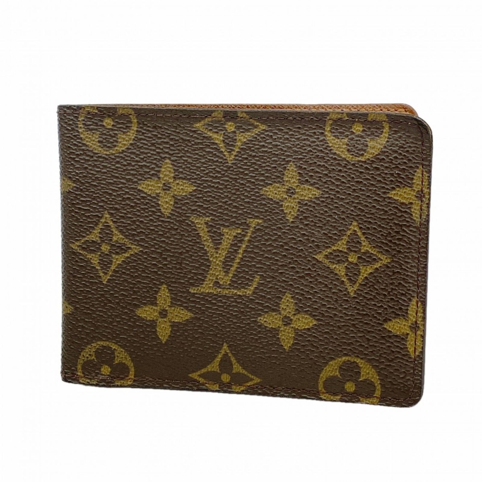 ルイ・ヴィトン(Louis Vuitton) ルイ・ヴィトン 財布・札入れ モノグラム ポルトフォイユミュルティプル M60895 ブラウンメンズ