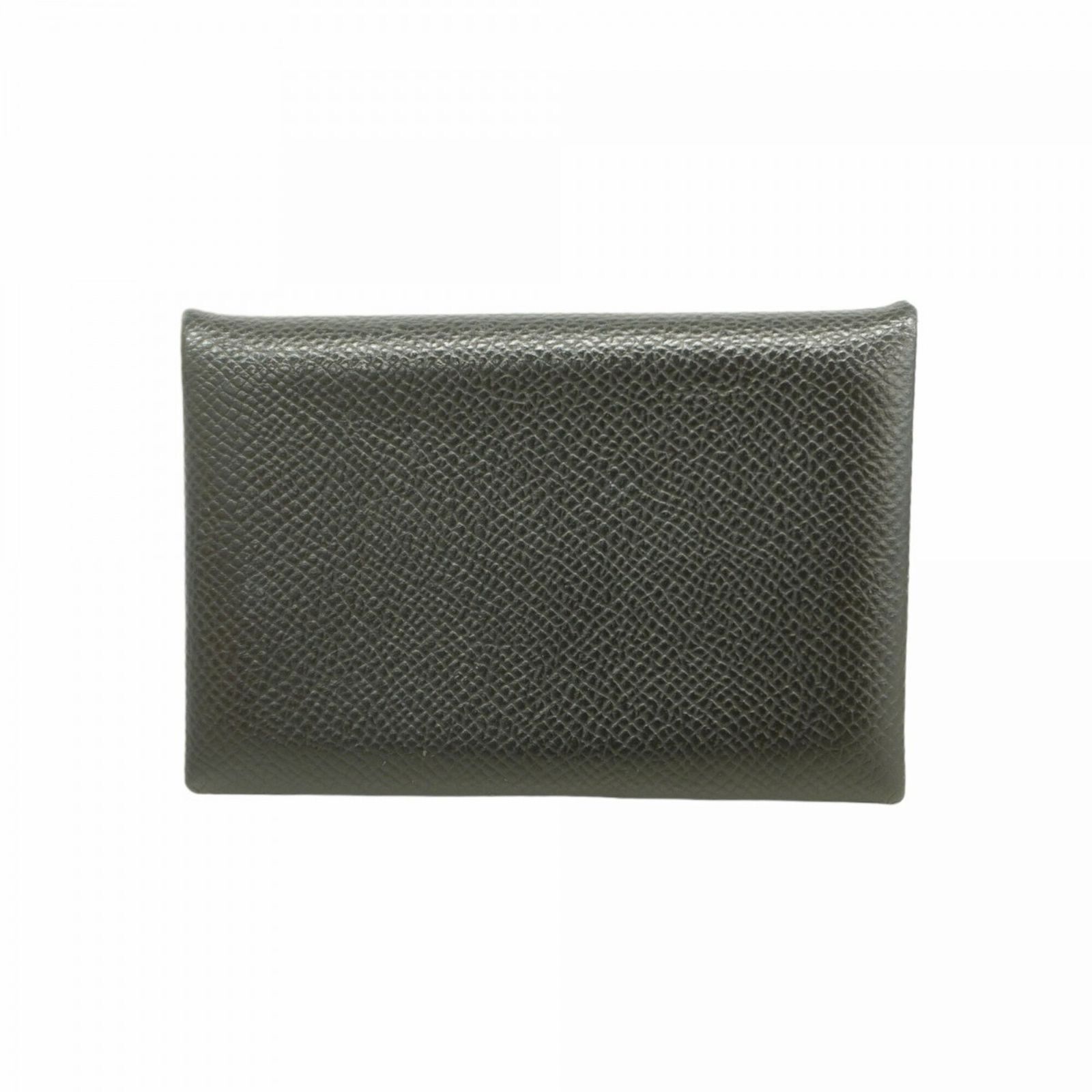 エルメス(Hermes) エルメス 名刺入れ・カードケース カルヴィ ヴォーエプソン ブラック Y刻印メンズ レディース