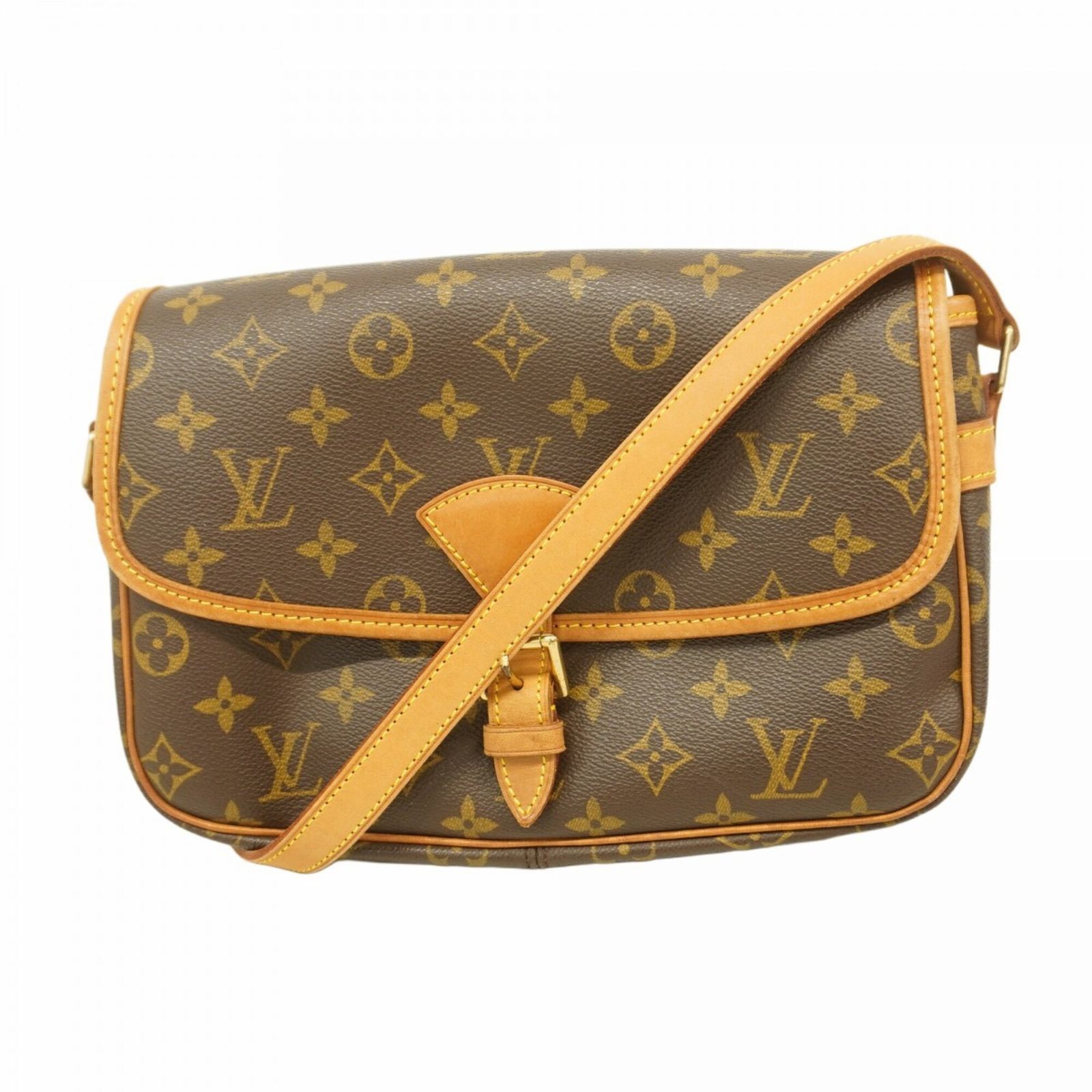 ルイ・ヴィトン(Louis Vuitton) ルイ・ヴィトン ショルダーバッグ モノグラム ソローニュ M42250 ブラウンレディース
