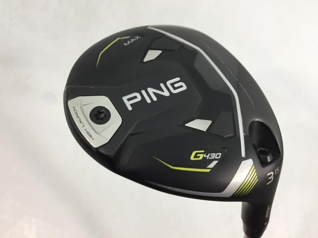 返品OK 【中古ゴルフクラブ】【美品】ピン G430 HL MAX フェアウェイ SPEEDER NX 45 for PING 3W