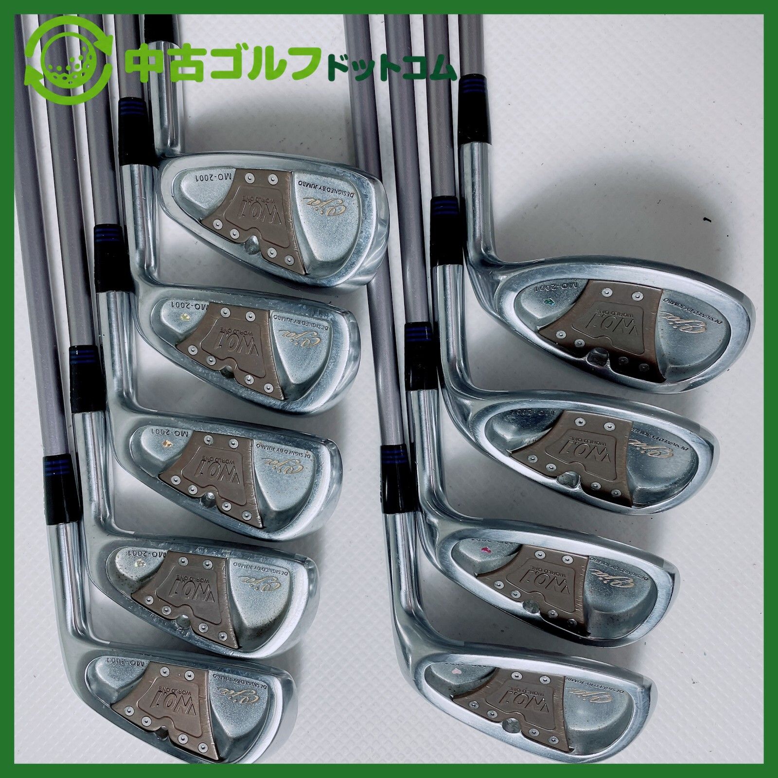 【中古】 ワールドワン O'ja MO-2001 4-9I,PW,P/S,SW 8本セット アイアン セット【R】