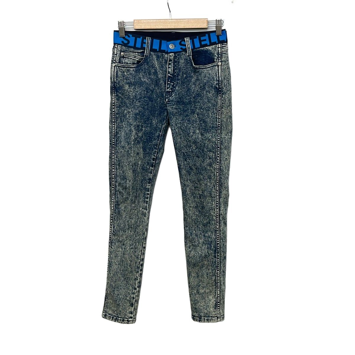 stellamccartney(ステラマッカートニー) ジーンズ サイズ24 レディース美品 - ダークネイビー×ブルー フルレングス