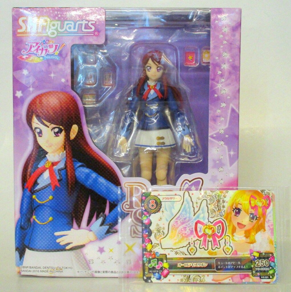 バンダイ S.H.Figuarts アイカツ! 紫吹蘭 (冬制服ver) 特典カード付き