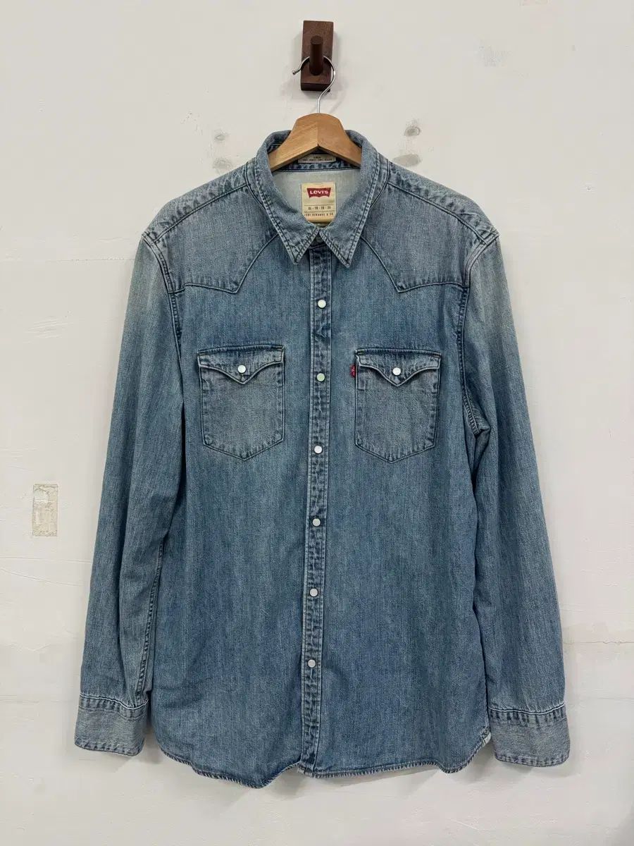 (XL)リーバイス ウェスタン デニムシャツ