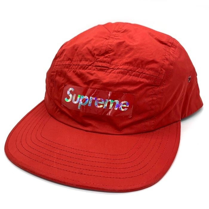 SUPREME シュプリーム 19SS Holographic Logo Camp Cap ホロ