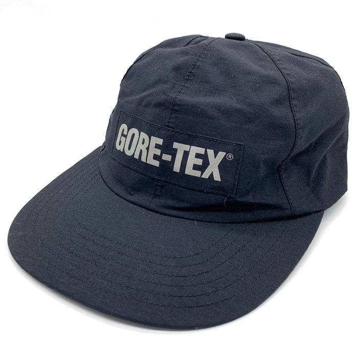 SUPREME シュプリーム 18AW GORE-TEX 6-Panel Cap ゴアテックス 6パネルキャップ ブラック