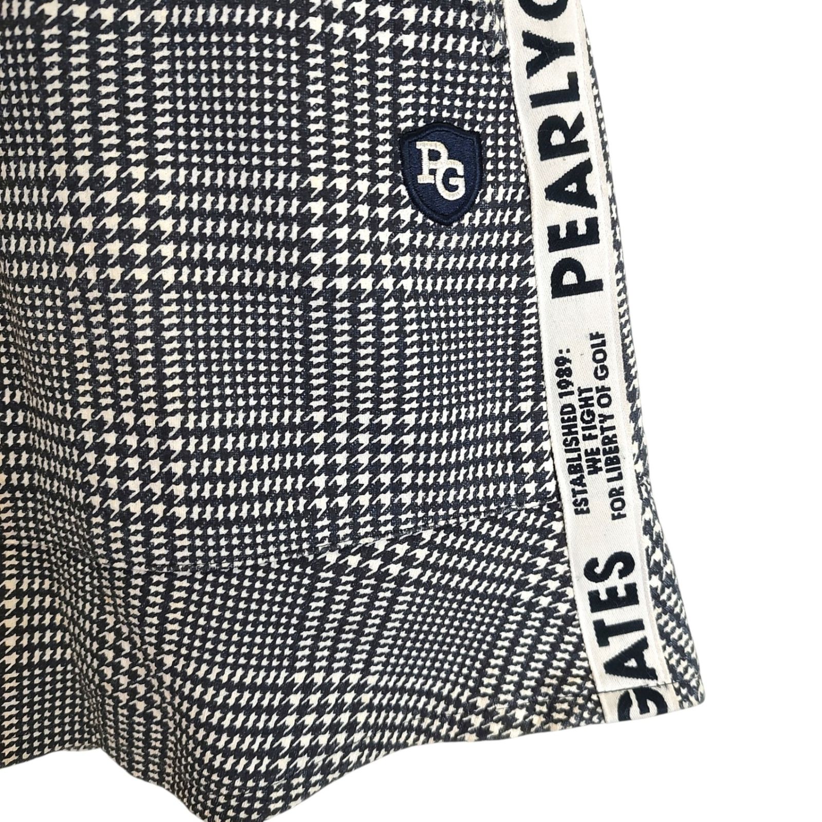 PEARLY GATES パーリーゲイツ ゴルフ 20SS チェック柄 サイドロゴ