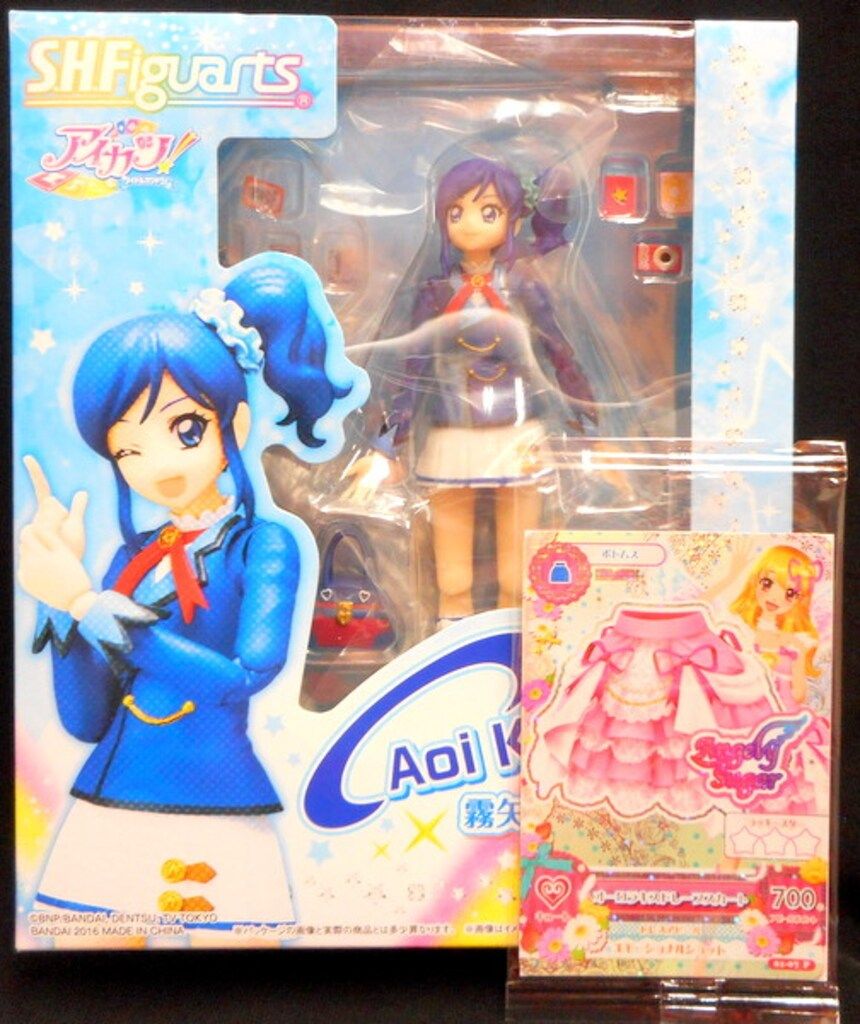 バンダイ S.H.フィギュアーツ 霧矢あおい (冬制服ver) 特典カード付き