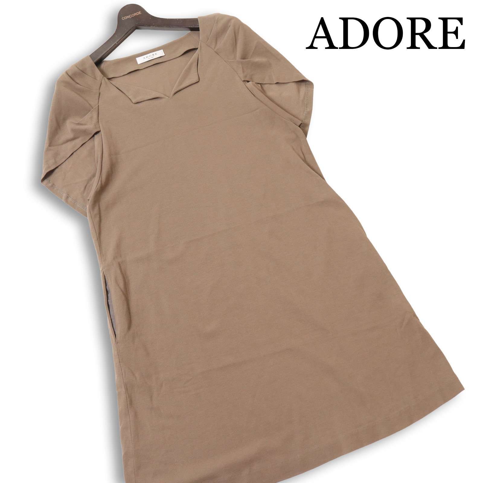 ADORE アドーア 春夏★ ワンピース チュニック 日本製 Sz.38 レディース