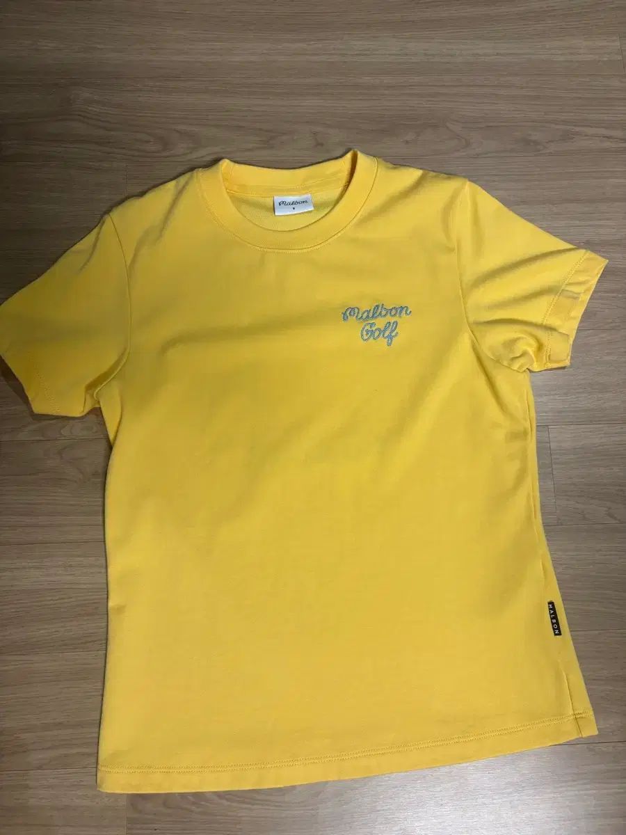 マルボンゴルフ 半袖Tシャツ イェロー Sサイズ