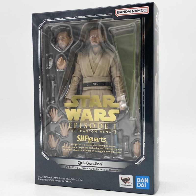 【中古】開封 S.H.Figuarts クワイ=ガン･ジン STAR WARS: The Phantom Menace スター･ウォーズ エピソード1/ファントム･メナス[17]