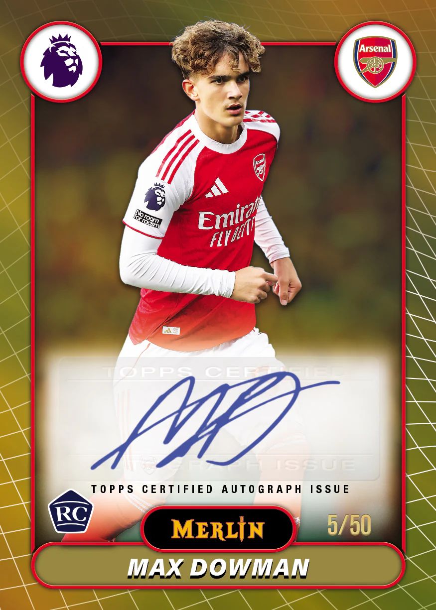 新品未開封 1Box】Topps Merlin Premier League 2026 - Hobby Box 