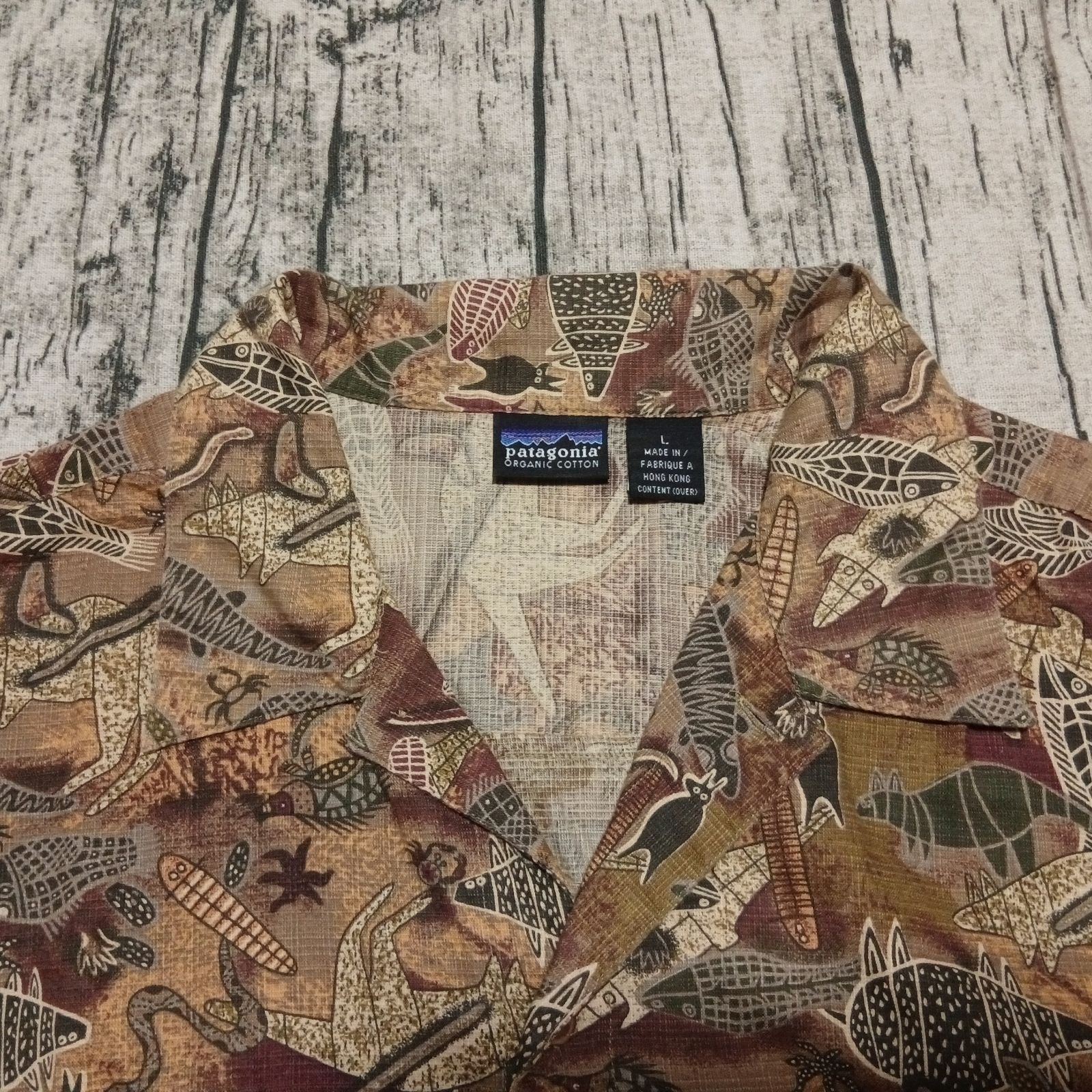 size L】99年製 patagonia AC Shirts Wombat Olive Green パタゴニア