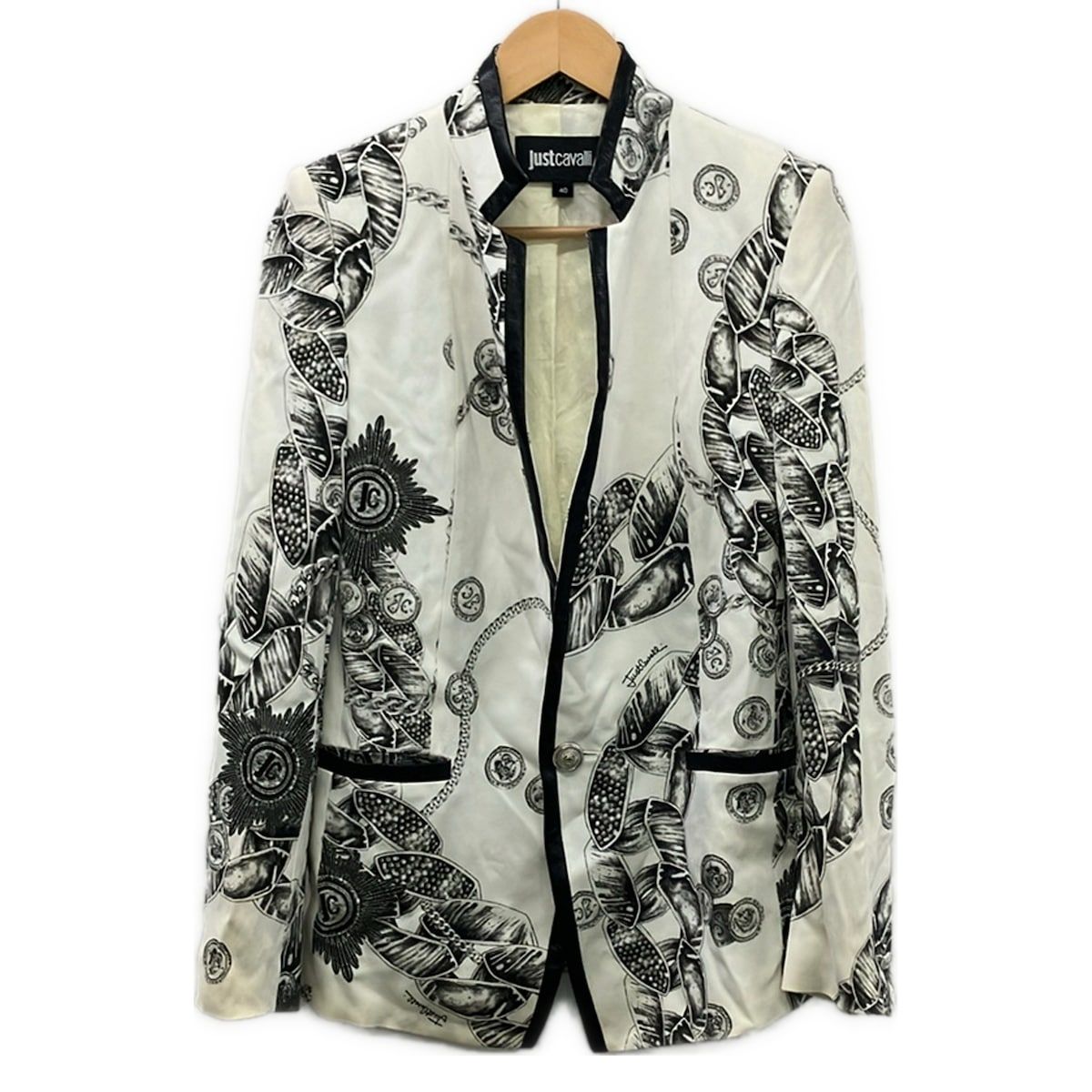 JUST cavalli(ジャストカヴァリ) ジャケット サイズ40 M レディース 
