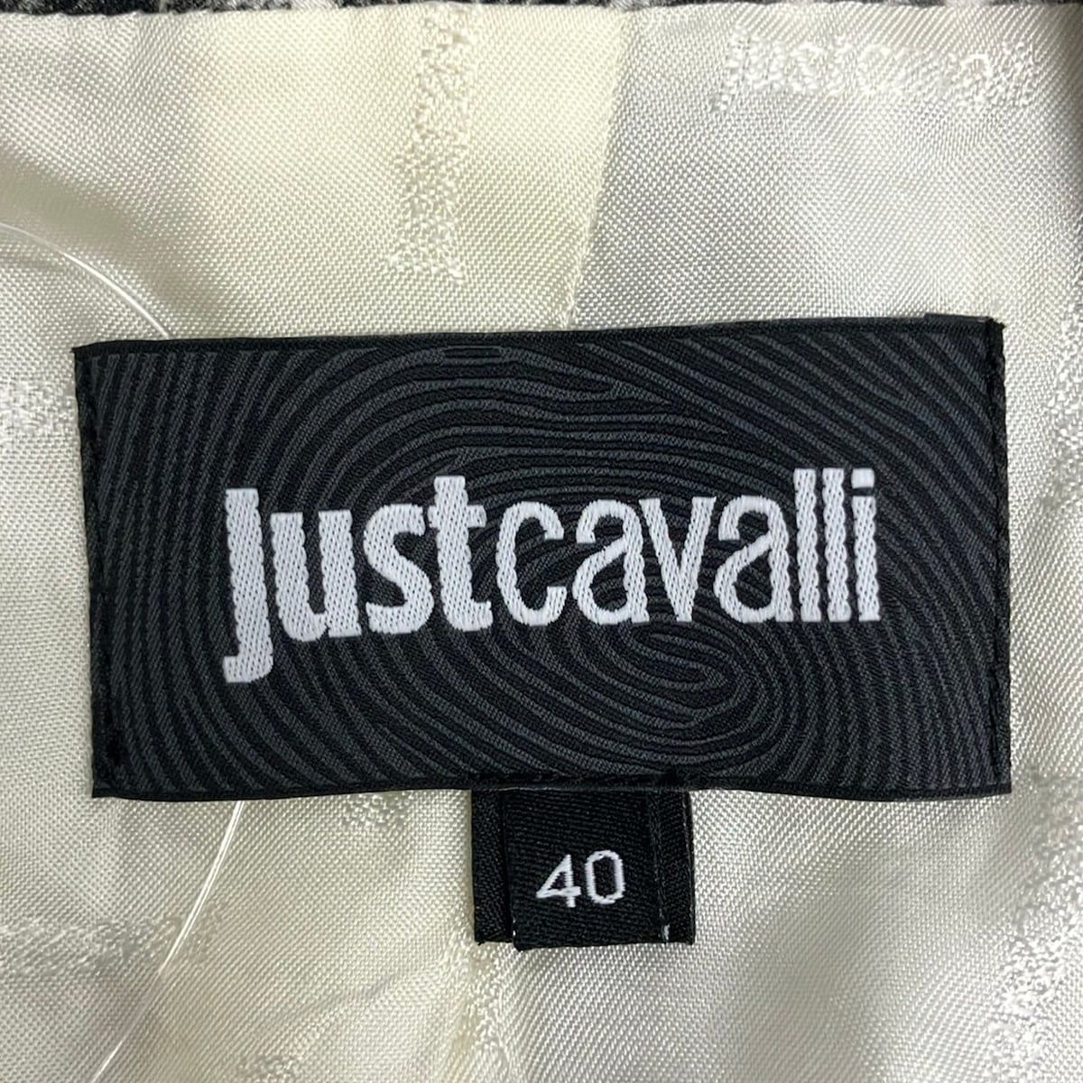JUST cavalli(ジャストカヴァリ) ジャケット サイズ40 M レディース 