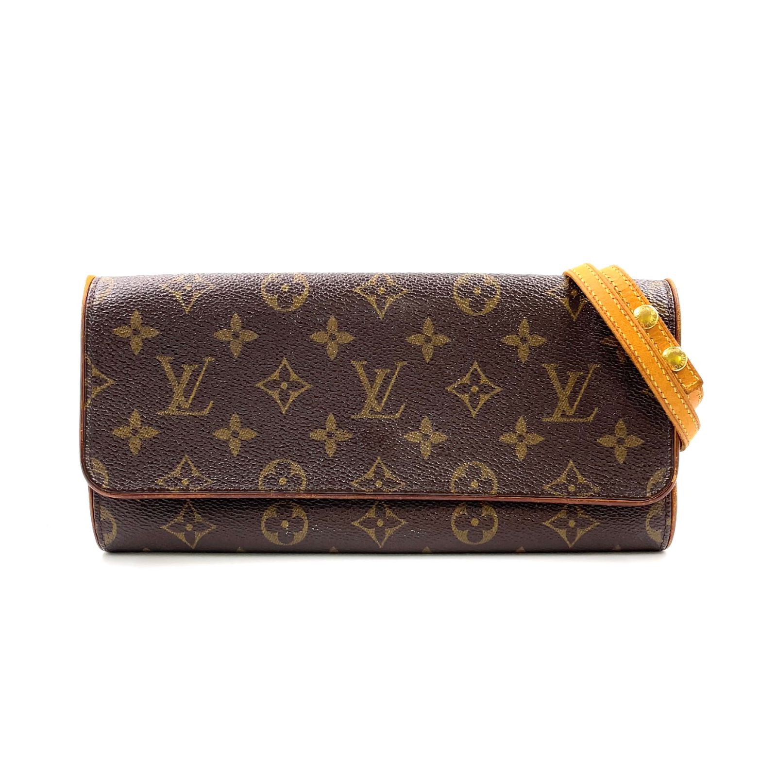 新着】LOUIS VUITTON ポシェットツインGM モノグラム モノグラム 