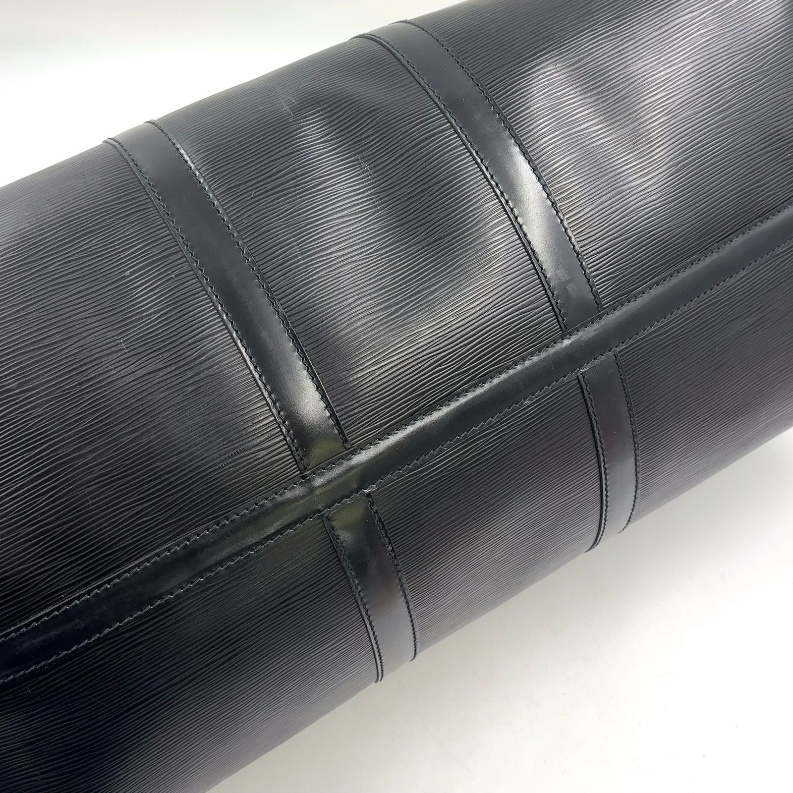 新着】LOUIS VUITTON キーポル55 エピ エピ ノワール レザー ブラック 