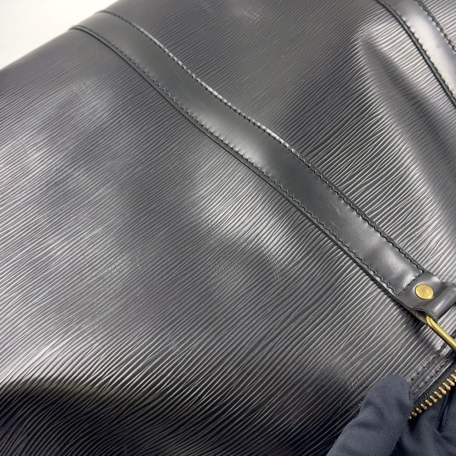新着】LOUIS VUITTON キーポル55 エピ エピ ノワール レザー ブラック 