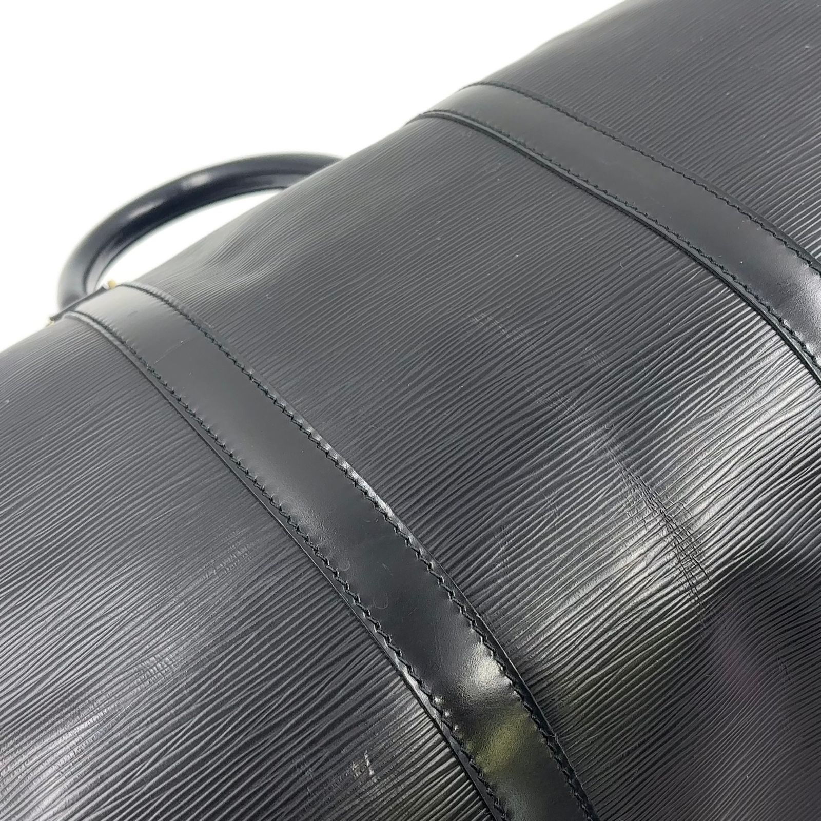 新着】LOUIS VUITTON キーポル55 エピ エピ ノワール レザー ブラック
