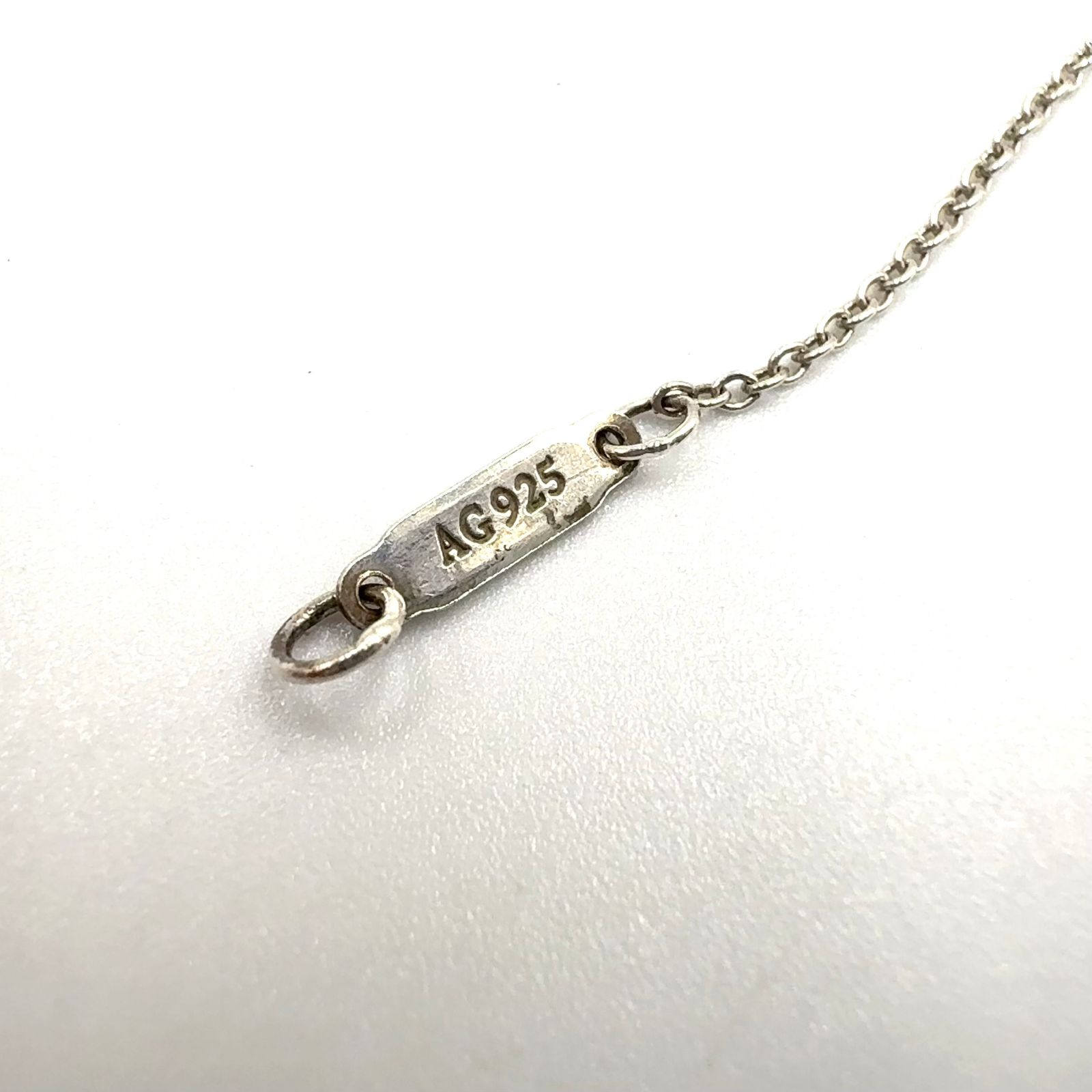 新着】TIFFANY & Co. ブルー ダブルハート タグ エナメル、AG925 