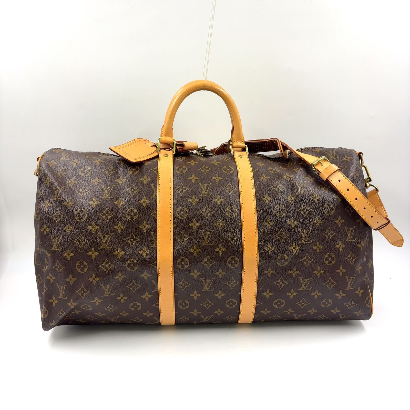 新着】LOUIS VUITTON キーポル バンドリエール55 モノグラム