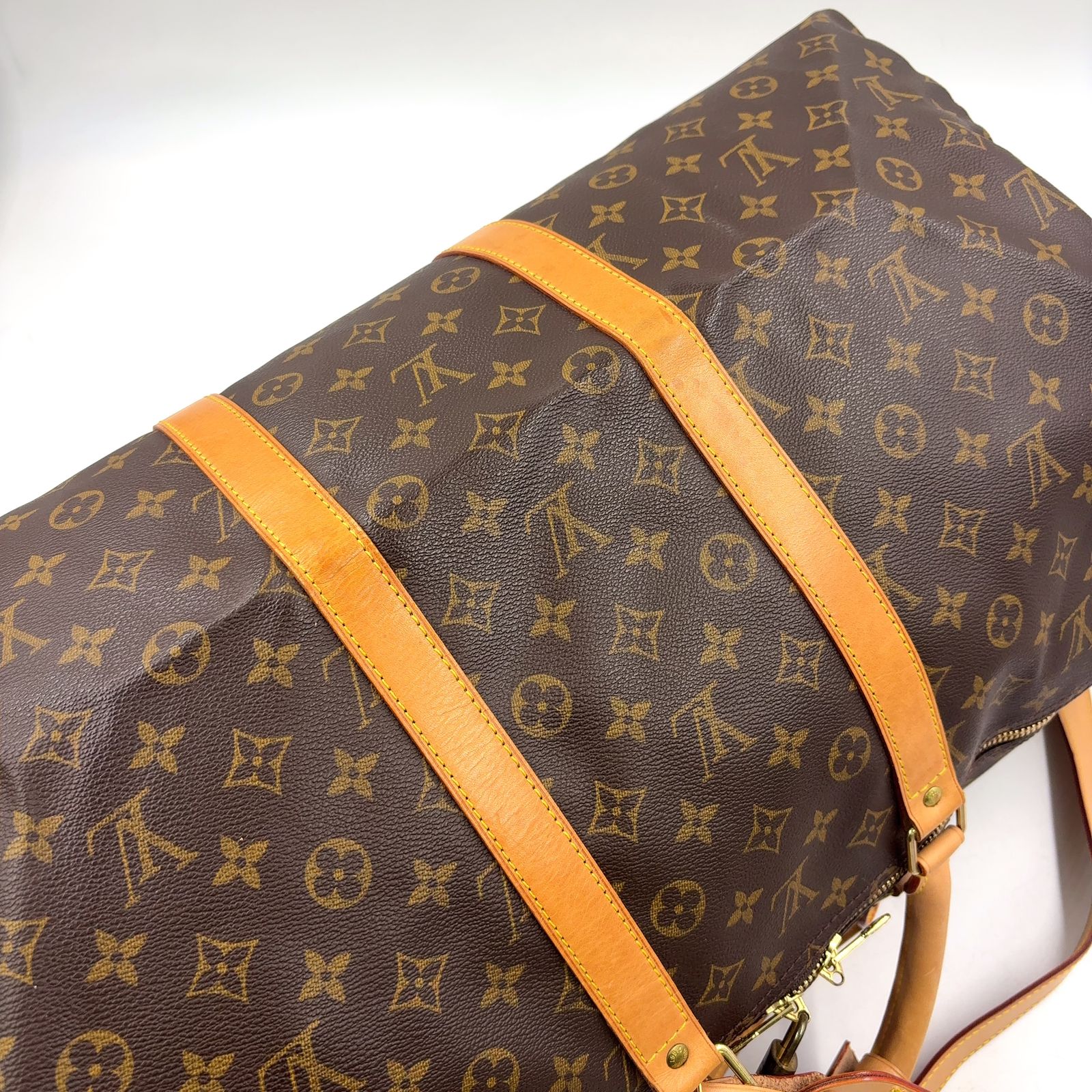 新着】LOUIS VUITTON キーポル バンドリエール55 モノグラム