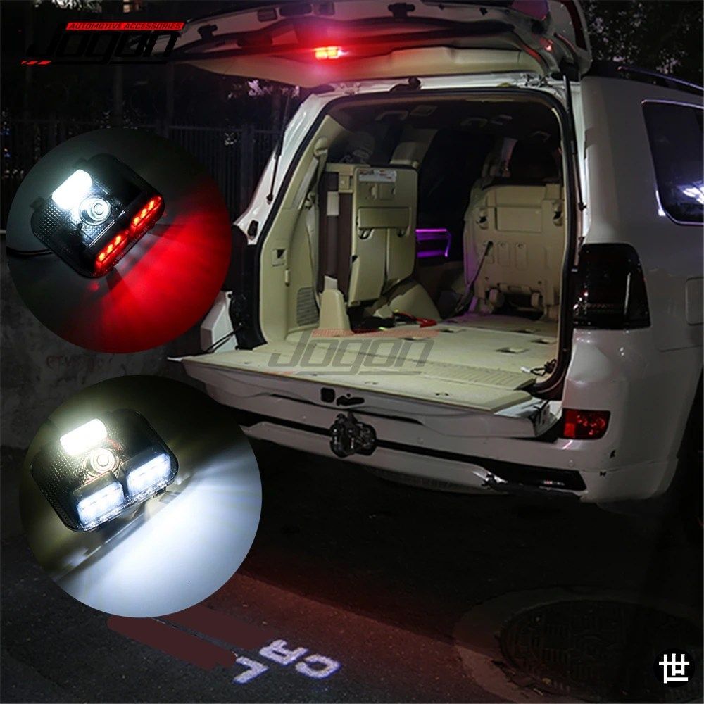 トヨタ 200 LC200 FJ200 2008 2009 2010-2020用 LEDリアトランクハッチライト テールゲート キャンプランプ カーアクセサリー