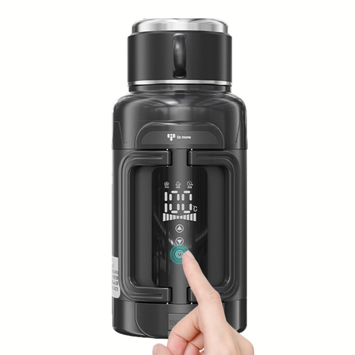 1.3L/1.5L車載電気ケトル DC12V/24V対応 ポータブル 温度調節 空焚き防止 304ステンレス 車載用 車用 湯沸かし器/ 90141cc7