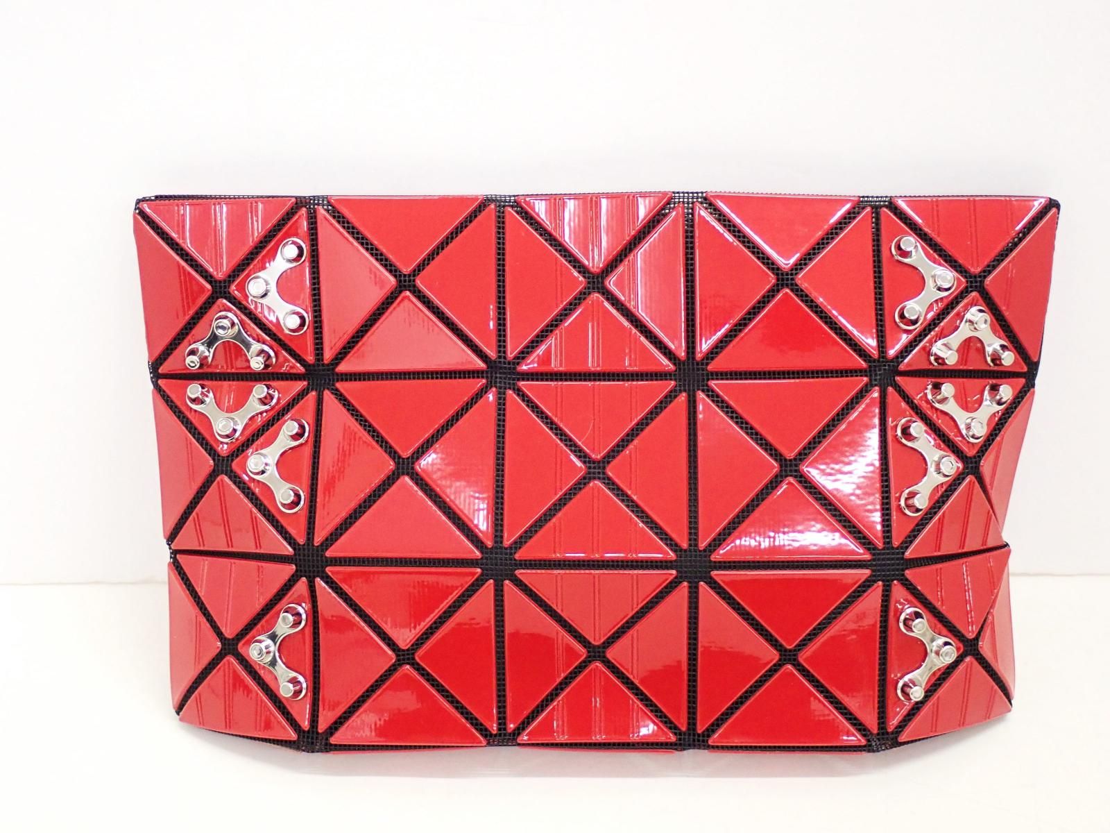 ☆7823☆BAO BAO ISSEY MIYAKE スタッズ クラッチバッグ ポーチ BB43