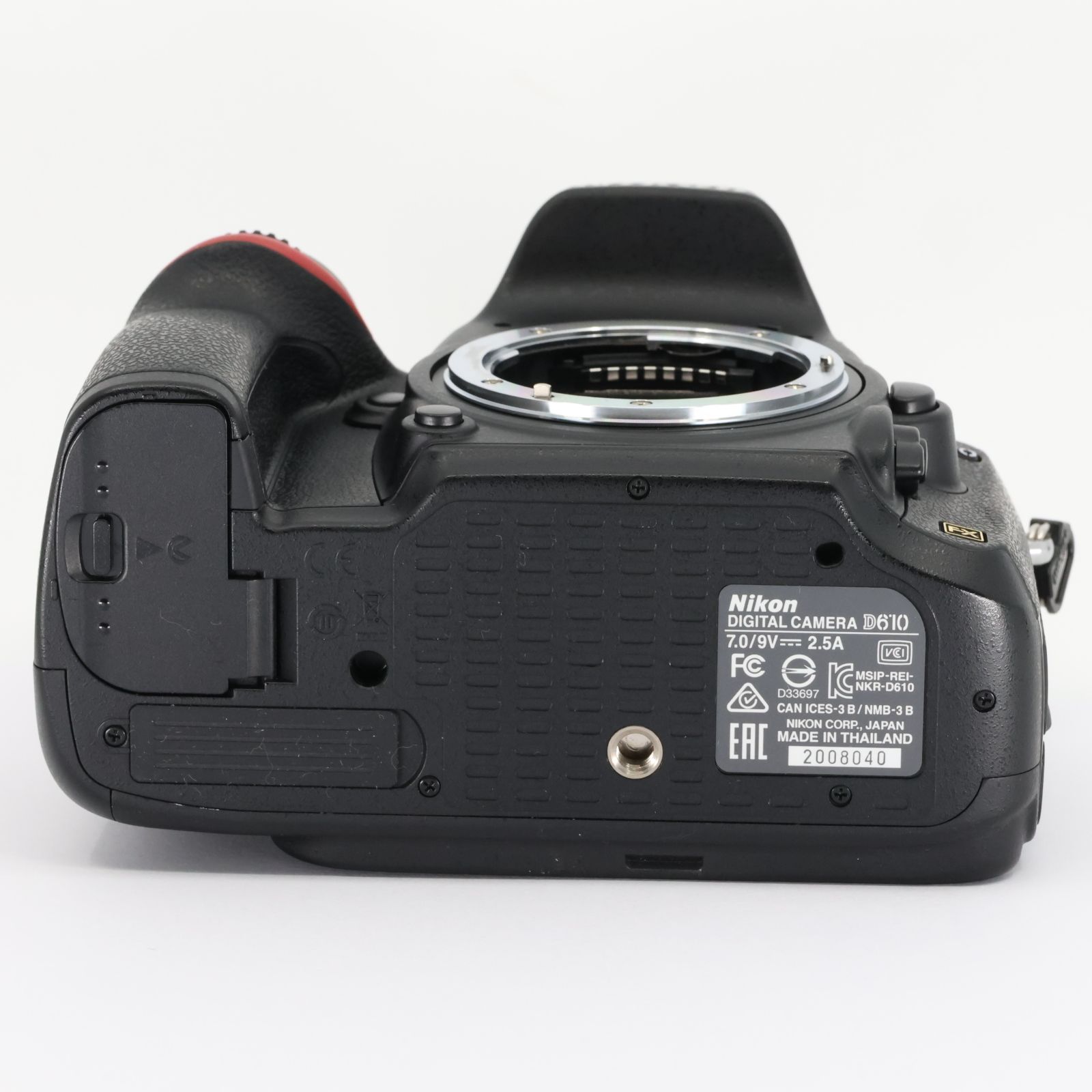 Nikon D610 ボディ ニコン フルサイズ 一眼レフカメラ シャッター回数