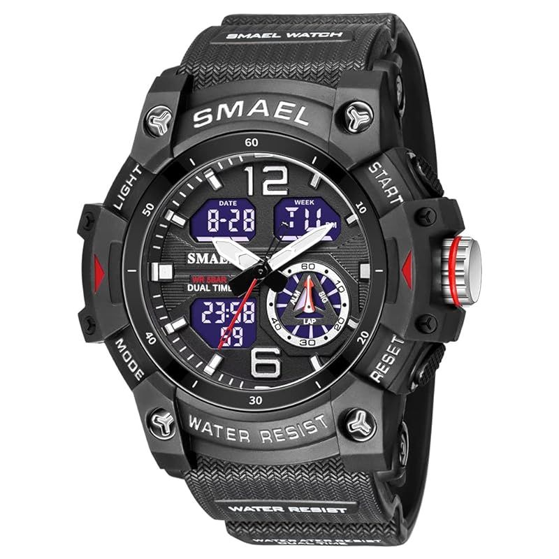 【新品】 BEN NEVIS デジタル腕時計 スポーツ ウォッチ メンズ 防水 多機能 うで時計 おしゃれ シンプル 男子 LED表示 とけい アウトドア 贈り物 ストップウォッチ付き 12,563円