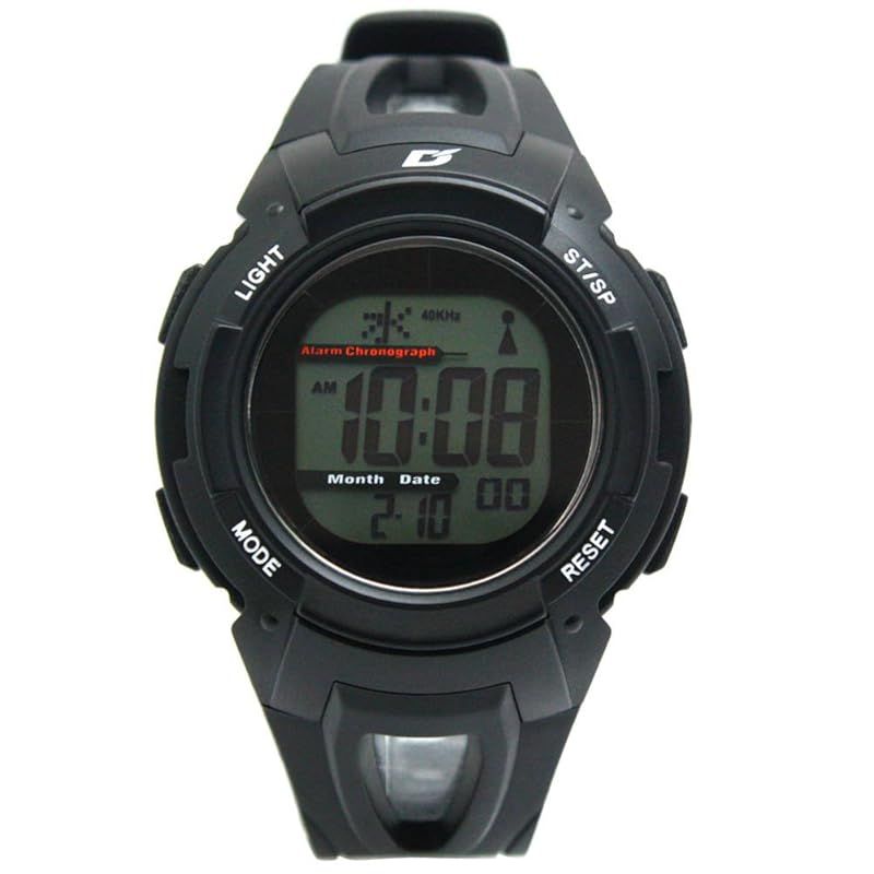 【新品】 [アリアス] 腕時計 デジタル 電波 ソーラー メンズ ブラック AD06517RCSOL7