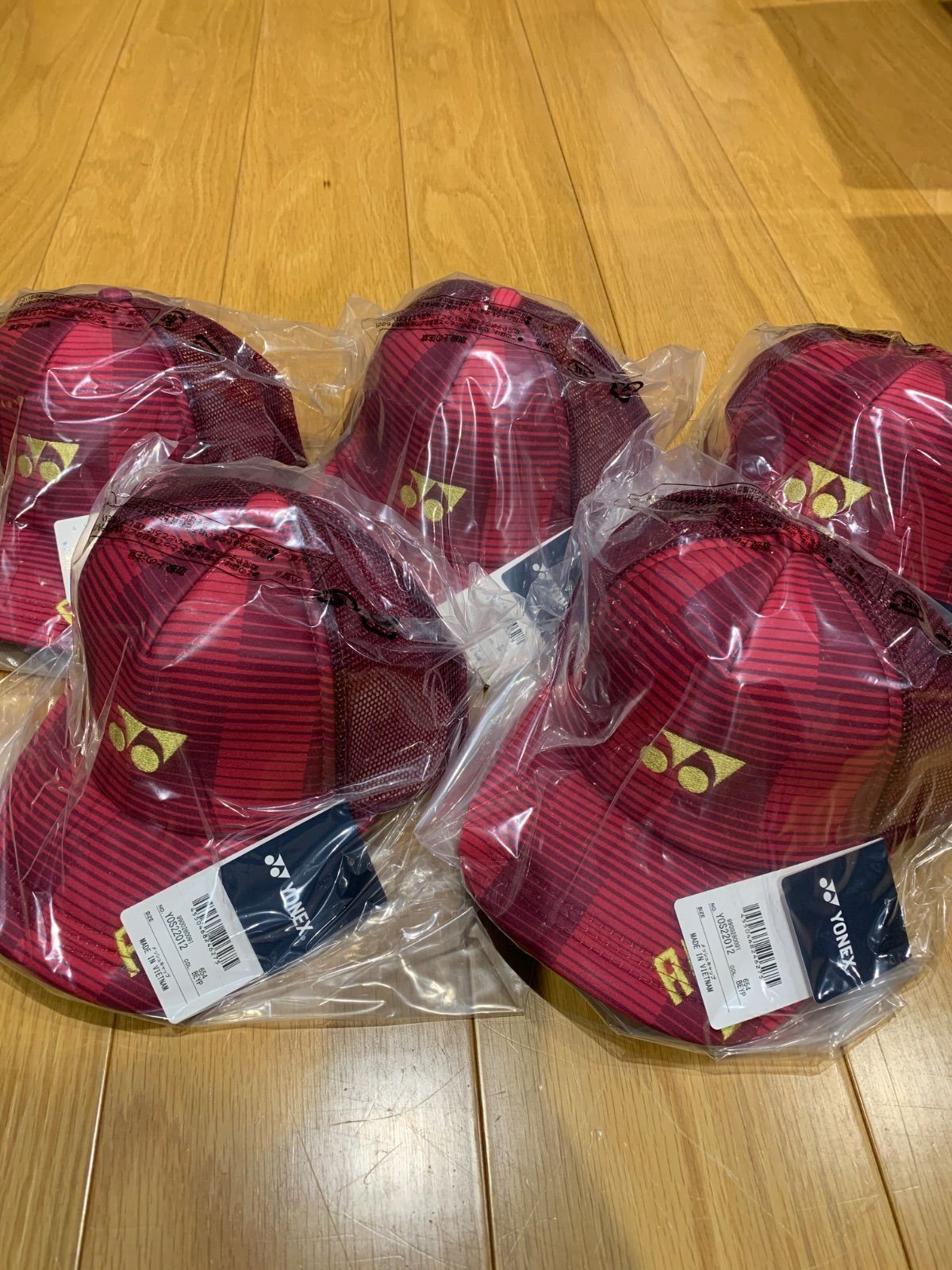 YONEX 2022ALLJAPANキャップ5個