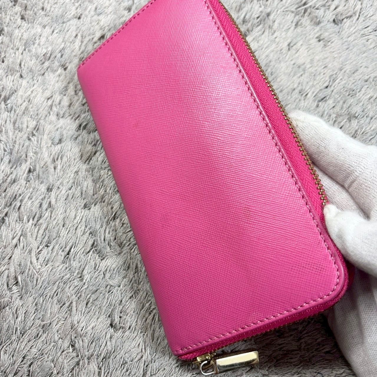 TORY BURCH トリーバーチ 長財布 ラウンドファスナー ゴールドロゴ金具 