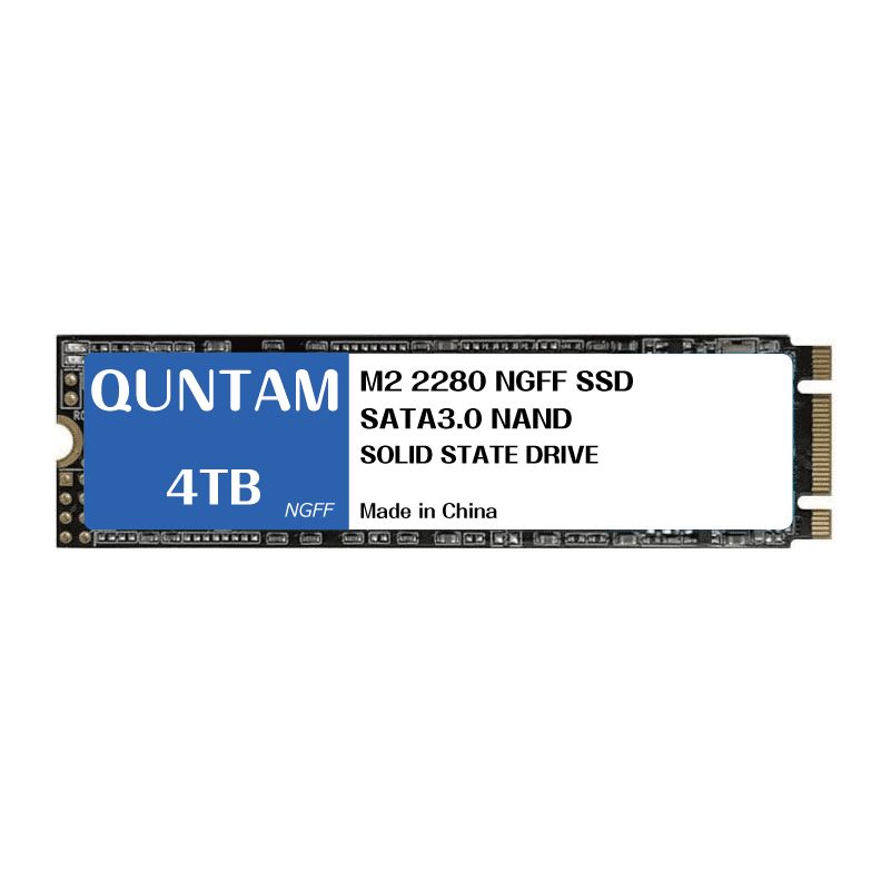 QUNTAM M.2 2280 NGFF SSD 4TB SATA3.0 NAND 内蔵ソリッドステートドライブ
