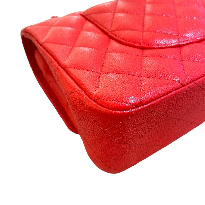 シャネル CHANEL マトラッセ25 A01112 26番台 レッド ゴールド金具