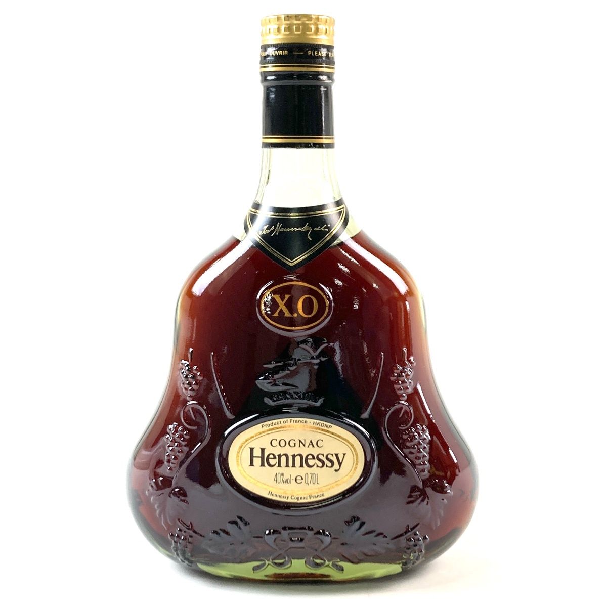 ヘネシー Hennessy XO 金キャップ グリーンボトル 700ml ブランデー コニャック 【古酒】